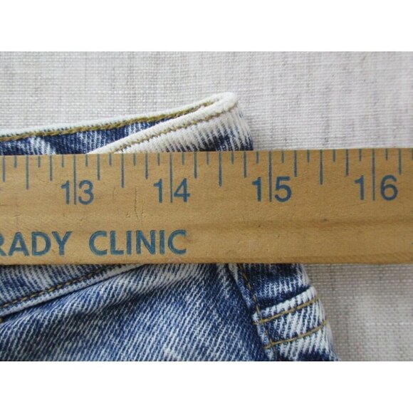 PacSun Cutoff Jean Shorts Womens Size 28 Blue Denim Pockets Flat Front High Rise - Picture 8 of 10